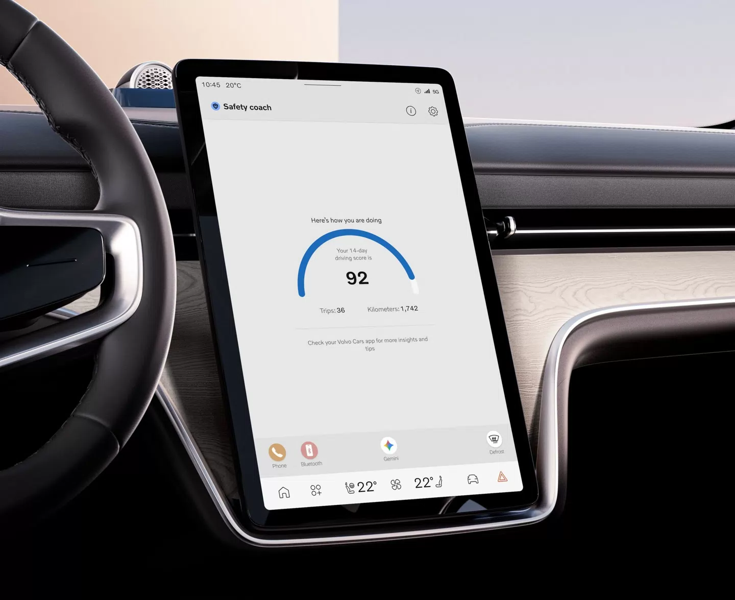 Volvo Unveils Safety Coach App to Score and Improve Driving Habits